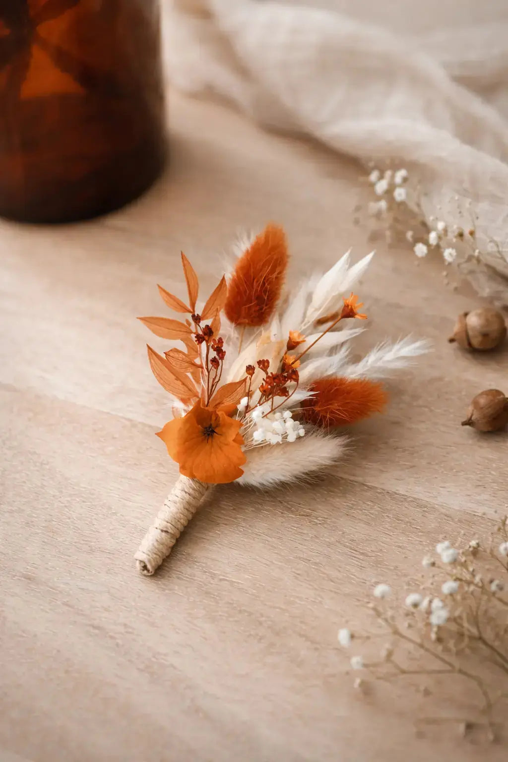 Boutonnière Automnale Maison Bohemia Bloom