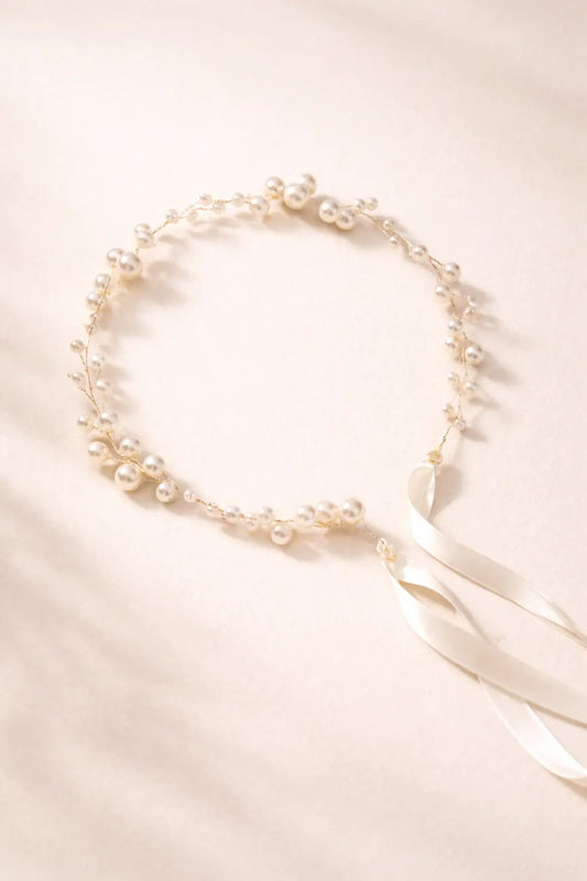 Couronne Perles d’eau Maison Bohemia Bloom