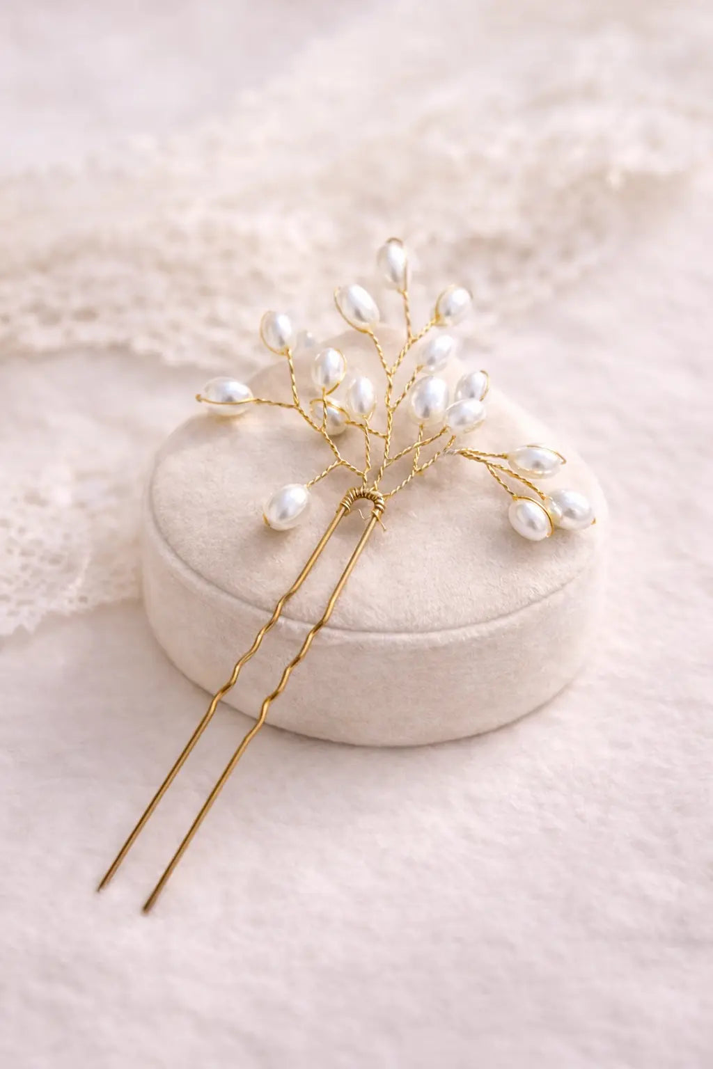 Épingle à cheveux Nacre Maison Bohemia Bloom