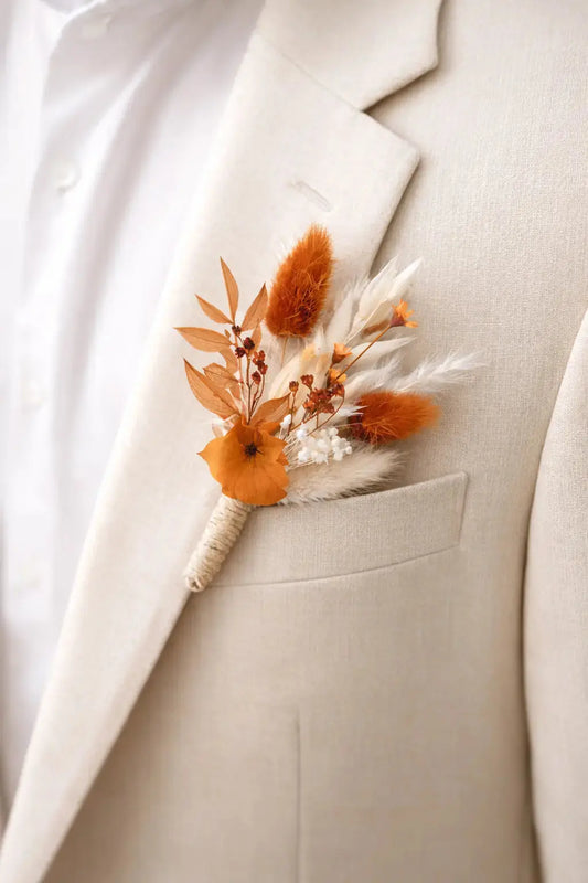 Boutonnière Automnale Maison Bohemia Bloom