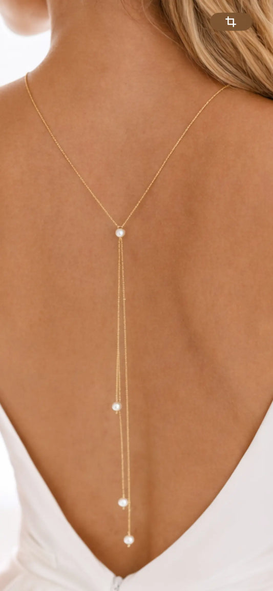 Collier de dos Nacre Maison Bohemia Bloom