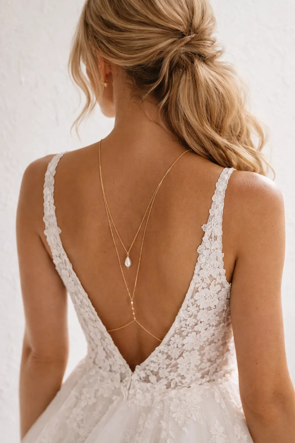 Collier de dos Perle d'eau Maison Bohemia Bloom