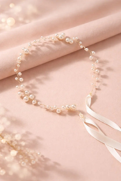 Couronne Perles d’eau Maison Bohemia Bloom