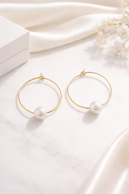 Boucles d’oreilles Perles d’eau Maison Bohemia Bloom