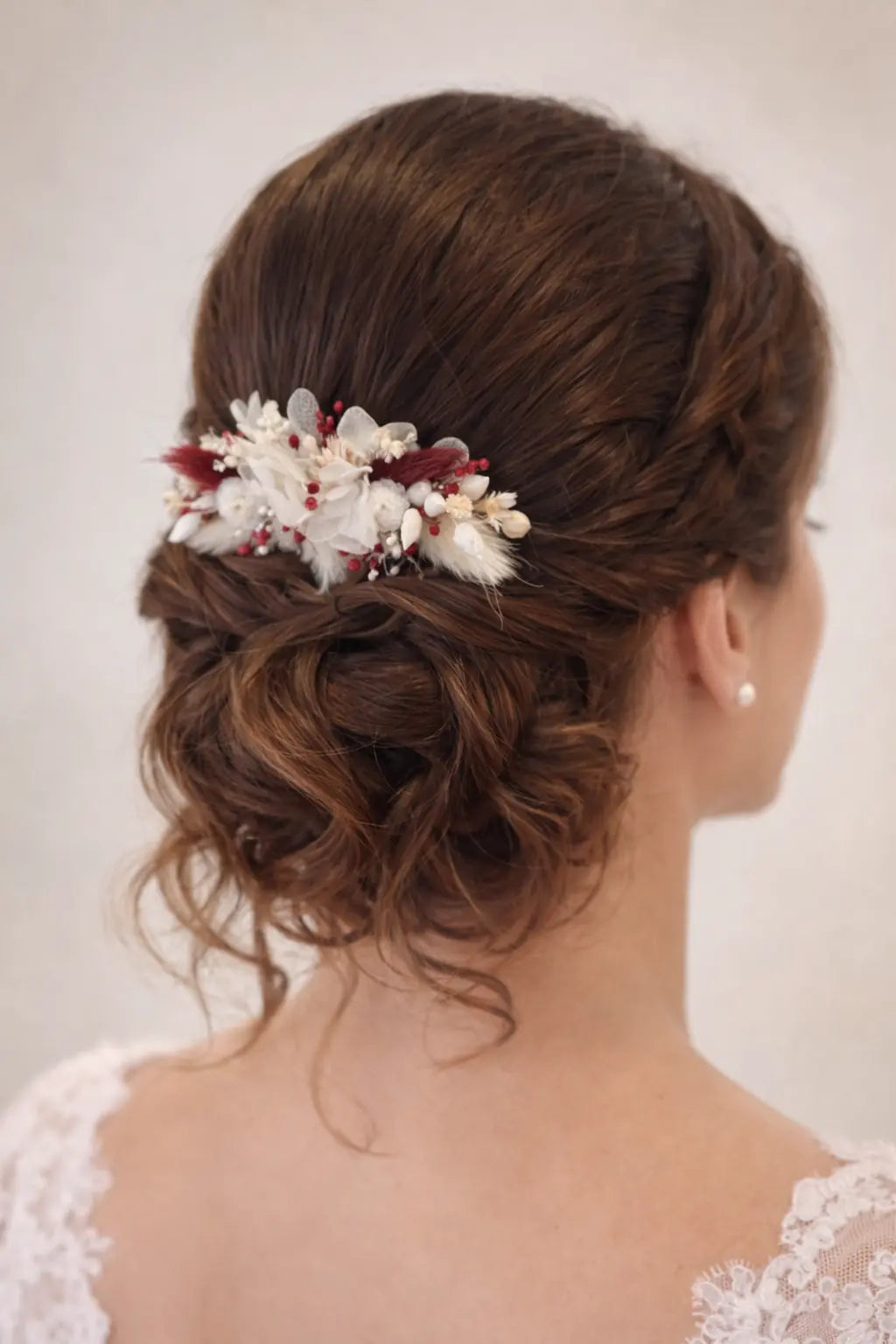 Peigne Bordeaux - Maison Bohemia Bloom