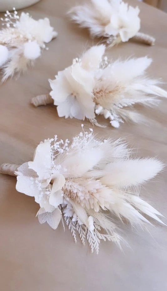 Boutonnière Fougère Maison Bohemia Bloom